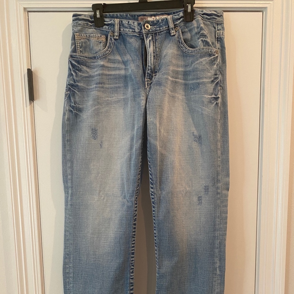 Men’s Buckle Tyler Style Straight Leg Jeans